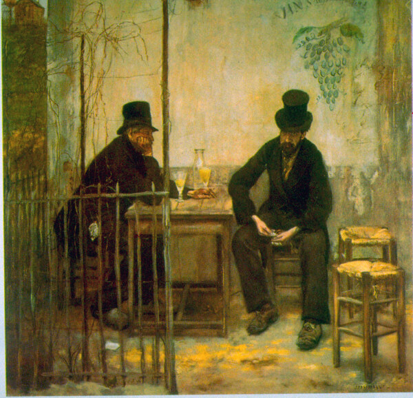 Absinthe Drinkers by Raffaelli